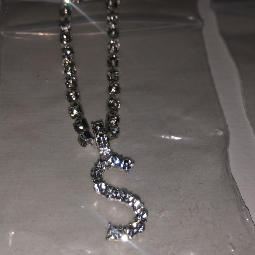 Letter necklaces